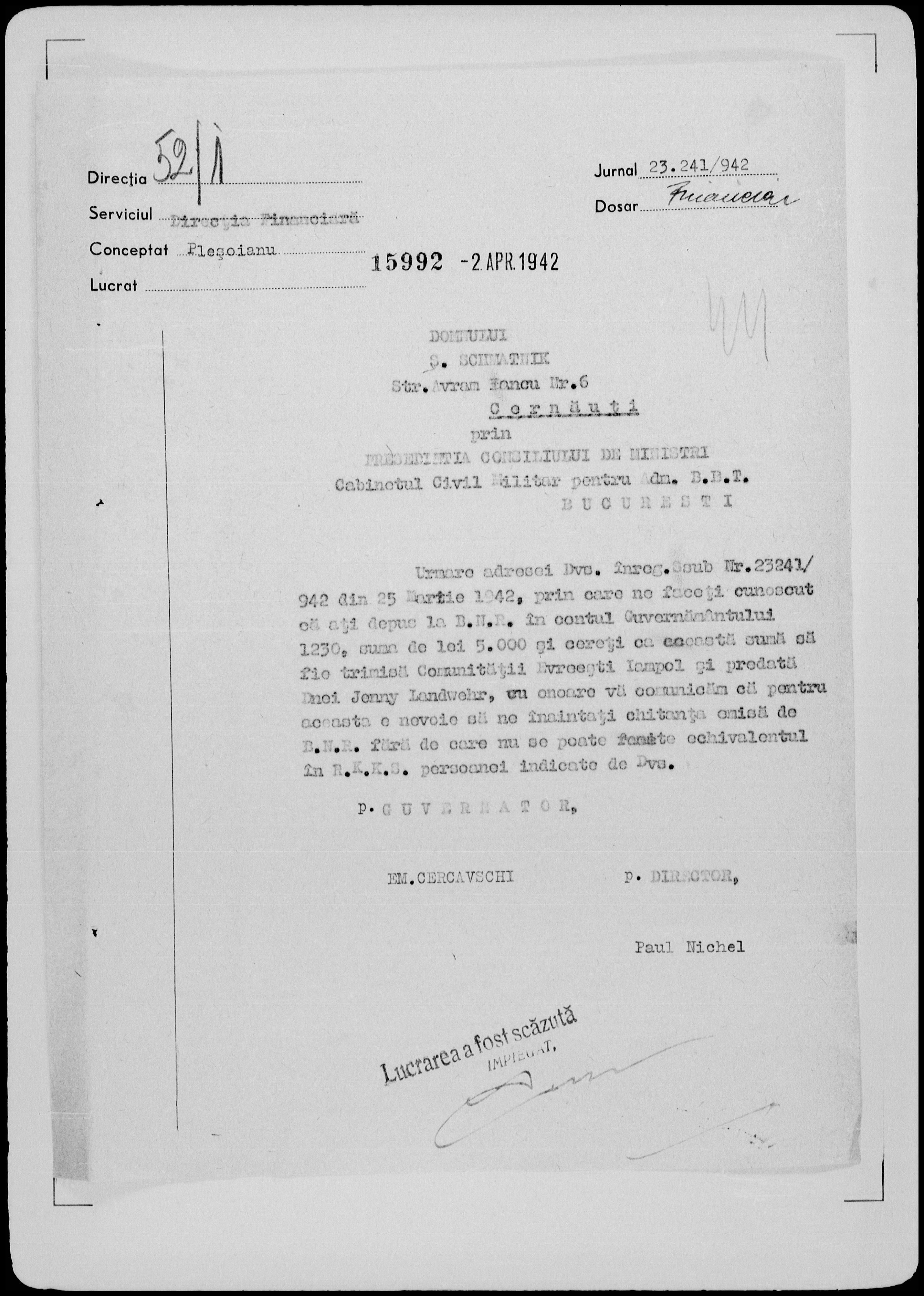 Sigmund-Schmatnik-document-2April1942